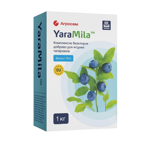Добриво для ягідних чагарників комплексне безхлорне 1кг Весна-Літо Yara Mila Житомир