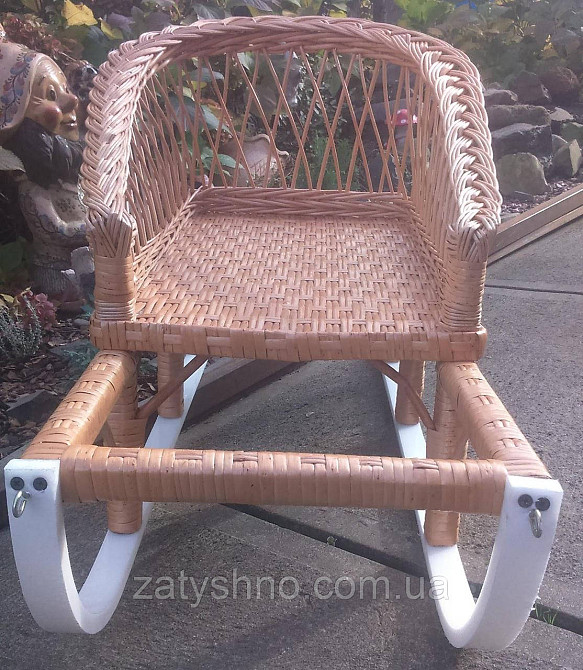 Санки плетеные из лозы удобные Киев - изображение 2