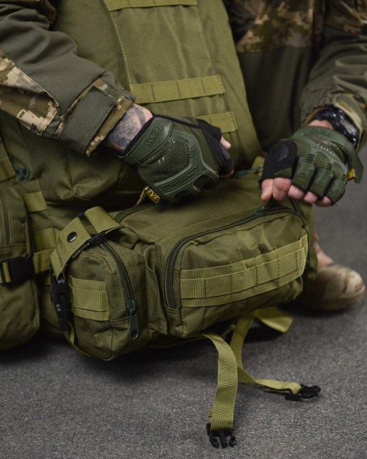 Рюкзак тактический bresh haki 55Л РГ6251 Одесса - изображение 4