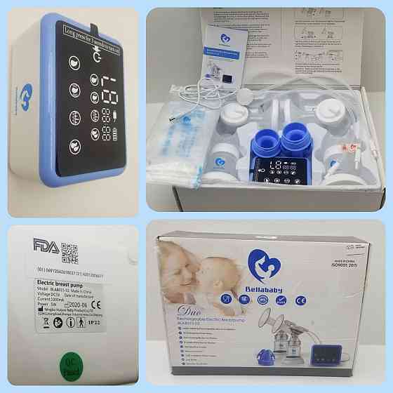 Акумуляторний Електричний подвійний молоковідсмоктувач Bellababy Луцк