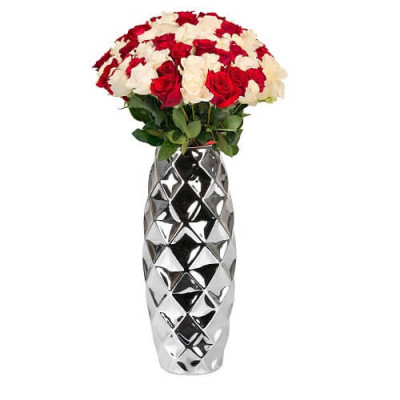 Ваза Scheurich Mirror Silver 47 см (62225) Винница - изображение 2