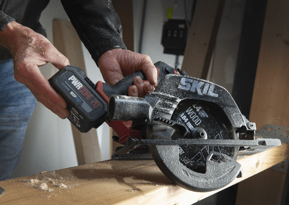 Пилка циркулярная бесщеточная аккумуляторная, SKIL 3571 CA XP + аккумулятор 4,0 Ah + зарядное устройство SW1E3571CA+BC1E3111AA Одесса - изображение 4