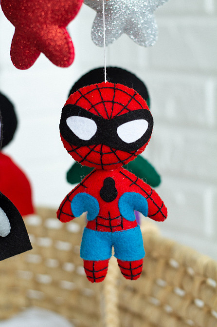 Музичний мобіль WoollyFox «Супер-герої» з 35 мелодіями Київ - фото 2