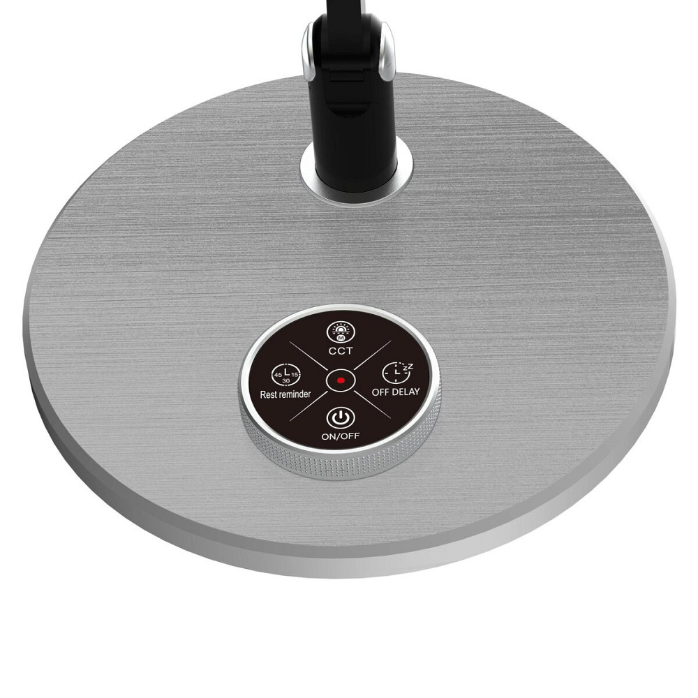 SIRIUS Лампа настільна світлодіодна гнучка Sirius BL-1892 срібна Коломия - фото 2