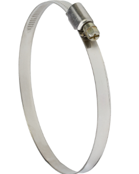 Хомут черв'ячний нержавіюча сталь 9 мм 25-40мм 25 шт/уп SIGMA Житомир - изображение 1