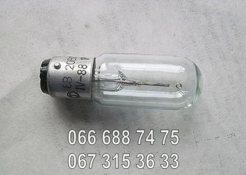 Лампа 8В 20Вт, 8V 20W, Рн8-20, РН-8-20, РН-8-20-1, ph-8-20, цоколь B15d/18 Харків