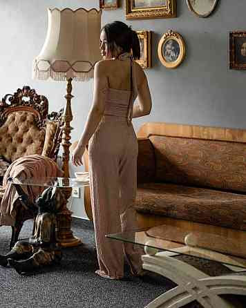 Летний женский костюм вискоза Бежевый L Харьков