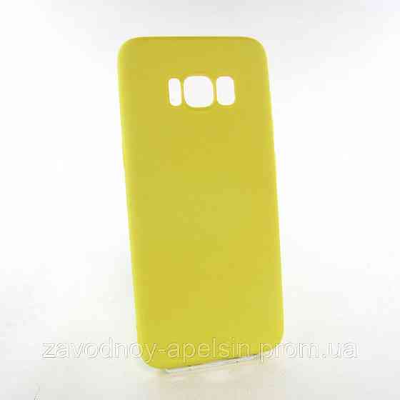 Samsung S8 G950 Чохол силіконовий Grand (жовтий) Одеса