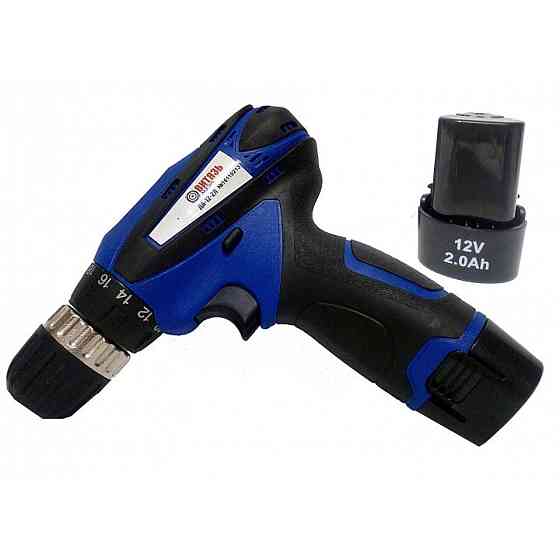 Шурубокрут акумуляторний ДА-12-2Л Li-Lon 2ак. з АКБ і ЗП в компл Коломия