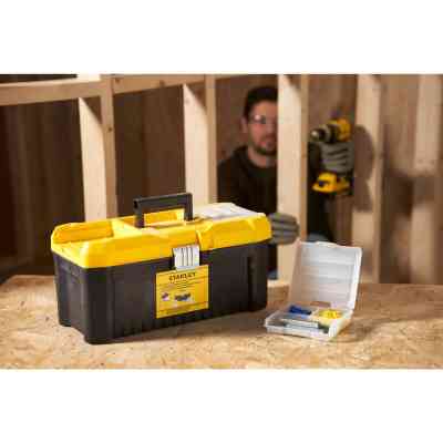 Ящик для инструментов DeWALT ESSENTIA", 406 х 205 х 195 мм (16"), пластиковый (STST75785-1) Винница