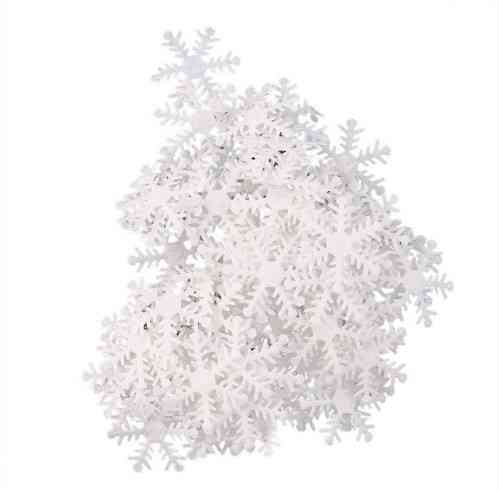 Новогодние снежинки 100 штук 25 мм белый Киев