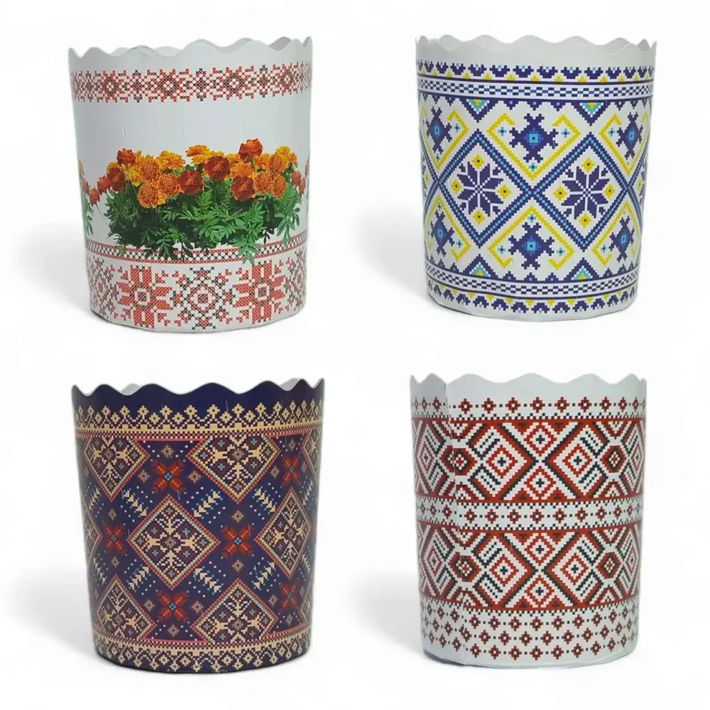 Форма для пасок d110*h85 Вишиванка 50 шт(223536126) Харків - фото 4