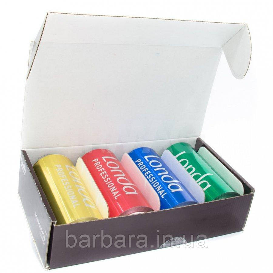 Фольга для мелирования Wella цветная  12*50 мм*200 м плотная 18 мкм (4 шт) Киев - изображение 2