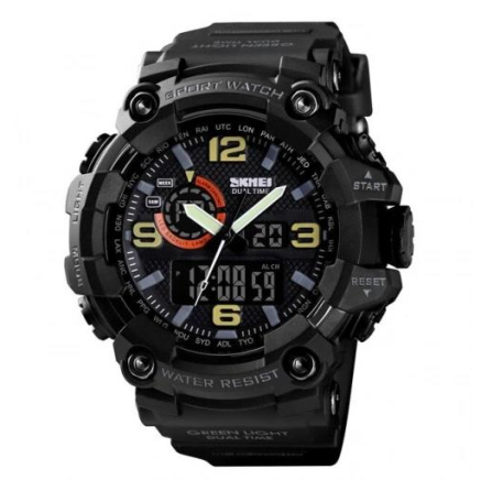 Часы наручные SKMEI 1520BK, BLACK, 9763 Днепр