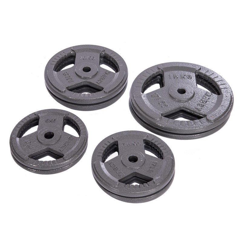 Штанга пряма зі сталевими блінами на 80 кг довжина-1,8 мм SPORT 2431-80 Київ - фото 8