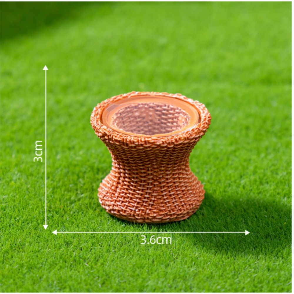 Набір мініатюрних садових меблів для мікро-ландшафту та флораріумів 9 предметів Одеса - фото 10