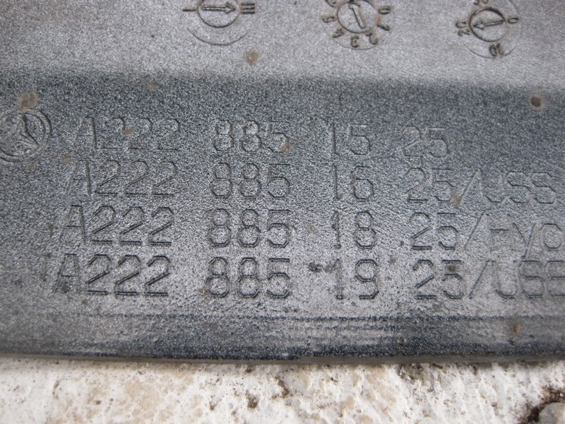 Mercedes-Benz  A2228851525 9197 Бампер задній чорний S-Class W222 AMG пакет Одеса - фото 11