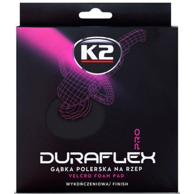 Губка для мытья K2 з липучкою для полірування, чорна (фінішна) (L614) Винница - изображение 3