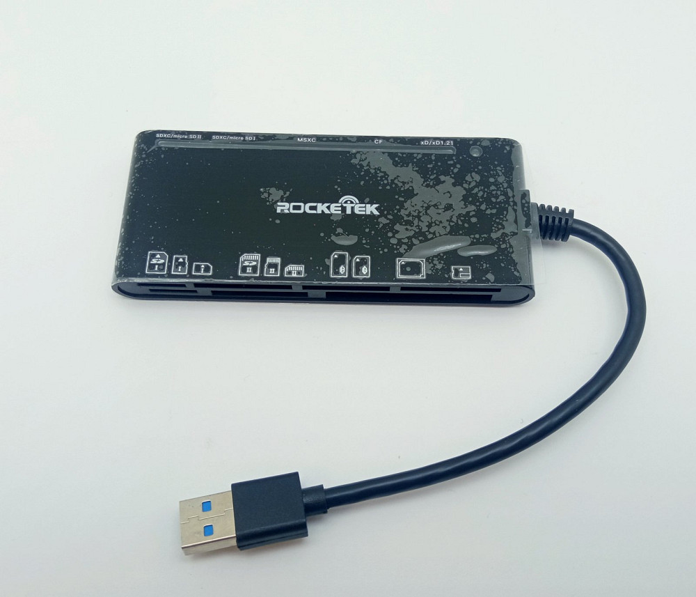 Кардрідер USB 3.0 Rocketek 7 в 1 Луцк - изображение 1
