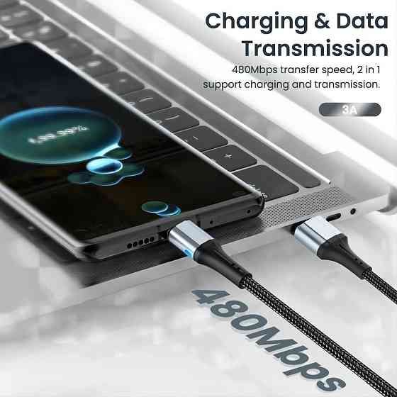 Кабель USB Lightning 1м Pavareal для швидкої зарядки Київ
