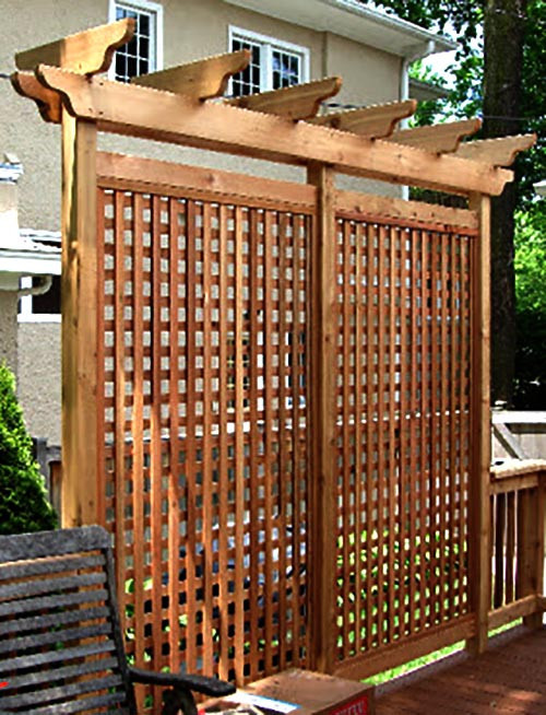 Пергола-шпалера 