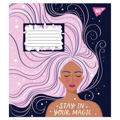 Зошит Yes Magic girl 36 аркушів клітинка (766683) Вінниця - фото 2