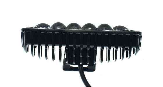 Світлодіодна фара AllLight JR-6D-G06-18W 6chip EPISTAR spot лінза 9-30V Харків