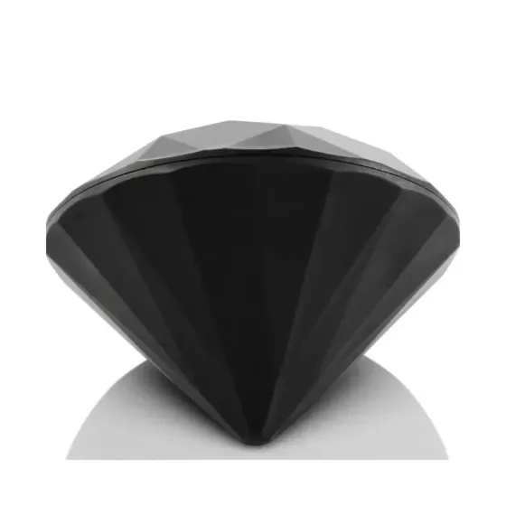 Вибратор для клитора Bijoux Indiscrets Diamond в форме алмаза, черный, 6.5 см Sex Aura Киев
