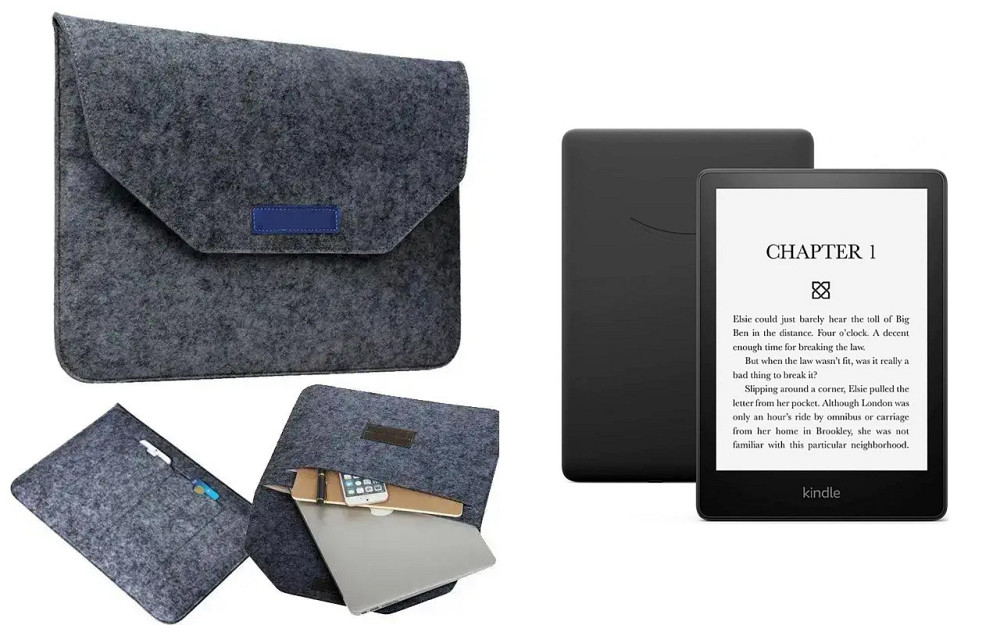 Сумка Wool из войлока для Amazon Kindle Paperwhite Signature Edition 11th Gen Киев - изображение 1
