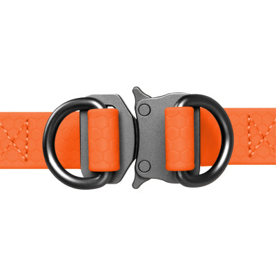 Шлея для собак WAUDOG Waterproof з QR-паспортом S Ш 15 мм Д 40-55 см помаранчева (27644) Вінниця - фото 2