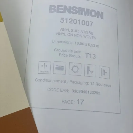 Шпалери Lutece Bensimon 51201007 Київ