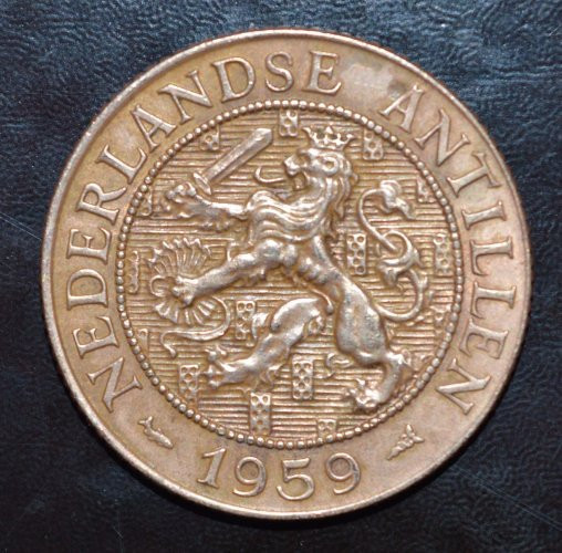 Нідерланди. Антильські острови 2,5 Цента 1959 рік Полтава - фото 1