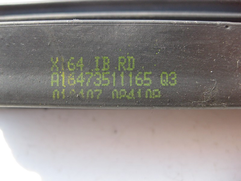 Mercedes-Benz  A1647351165 Ущільнювальна планка скла задніх дверей GL X164 Одесса - изображение 3