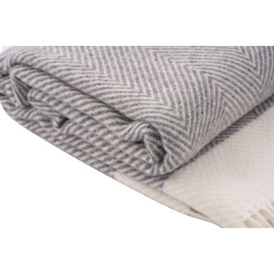 Плед Ardesto Leonardo Bianco 140x200 см, серый (ART0502LB) Винница - изображение 7