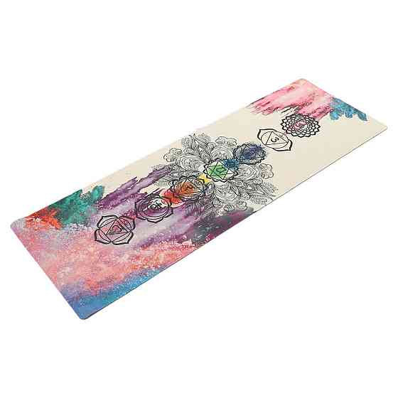 Килимок для йоги лляний Record 7156-4 Київ