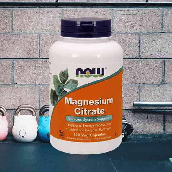 Цитрат магнію NOW Foods Magnesium Citrate 400 мг 120 капсул Луцьк