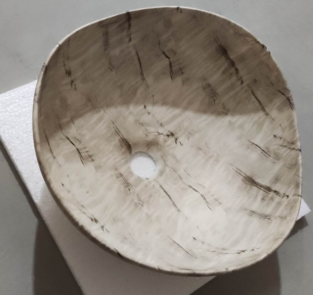 Раковина накладна Mixxus Premium WAVE-0103 MARBLE 380х380х170mm   ( MP6532 ) 27290 Харьков - изображение 3