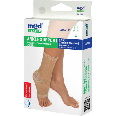 Бандаж MedTextile МТ Бандаж на гомілковостопний суглоб еластичний, розм (7640162324397) Винница - изображение 1