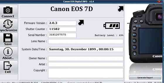 Canon EOS 7D, body, полный комплект, пробег 11600. Харьков