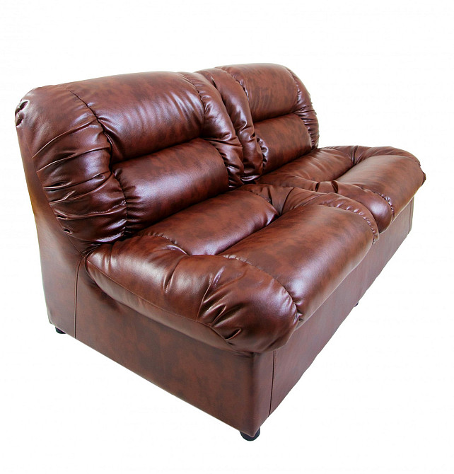 Диван Madras Vizit двойка 870х1650х850 Темно-коричневый Киев - изображение 1