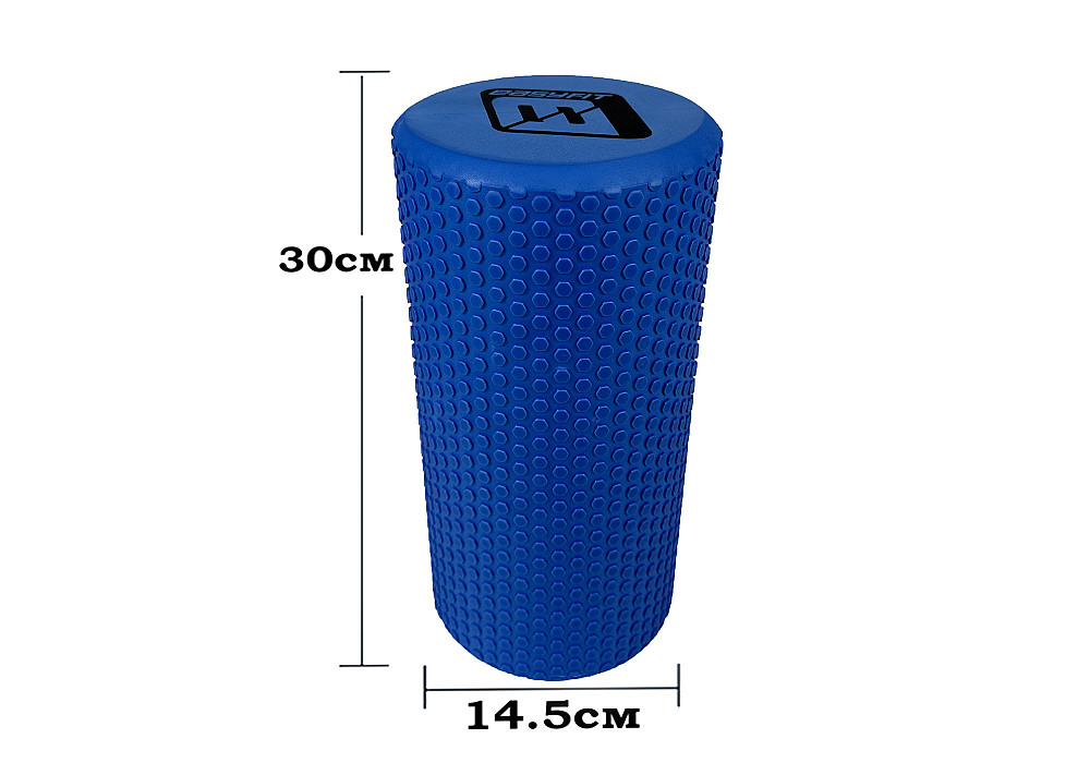 EasyFit Масажний ролик EasyFit Foam Roller 30 см Синій Коломыя - изображение 3