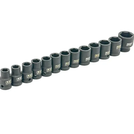 Торцеві головки LEX LXIS13‑1027 — Cr‑V сталь, 13 шт, 1/2″, 10–27 мм Львів