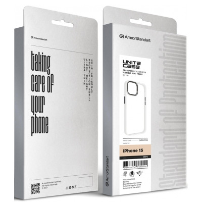 Чехол для мобильного телефона Armorstandart UNIT2 Apple iPhone 15 White (ARM69966) Винница - изображение 5