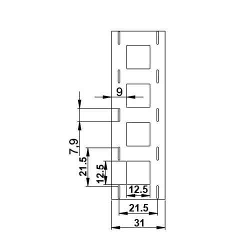 Нікелева лента для зварювання 0.2x21.5мм, 5м Київ