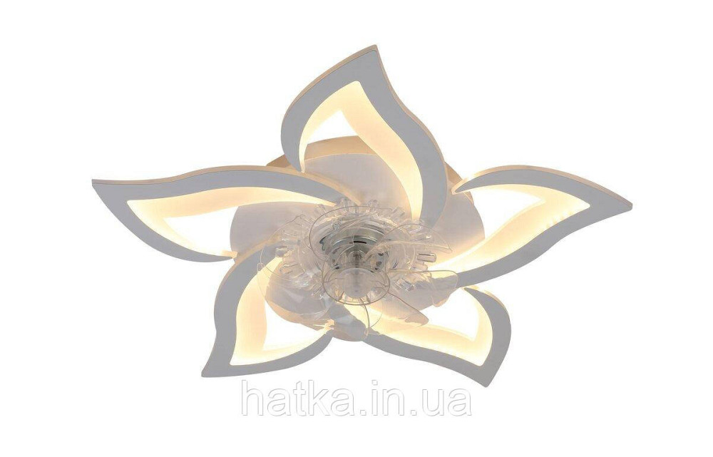 Стельовий світильник-вентилятор YZD5005-Fan (Білий) Київ - фото 1