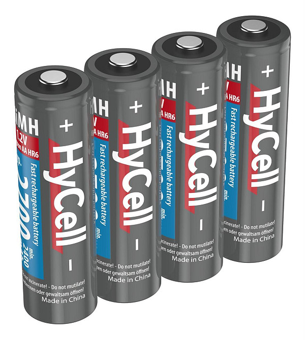 Аккумулятори Ansmann AA/HR06 HYCell NI-MH 2700 mAh BL 4 шт. Акумулятор Харків - фото 4