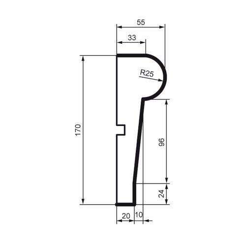 Молдинг фасадний Prestige Decor MC 132 Дніпро - фото 2