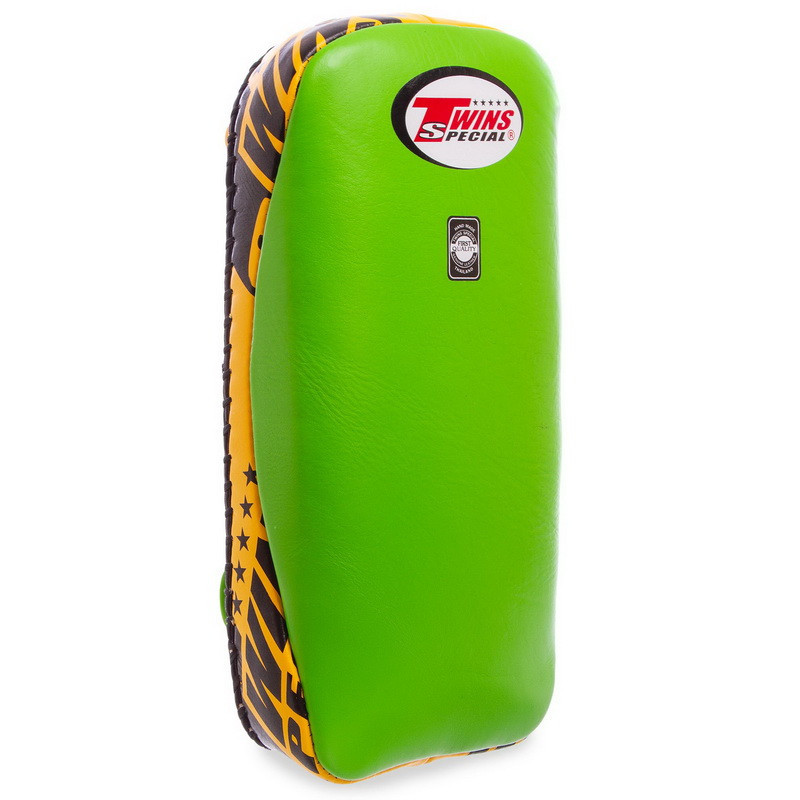 Пады для тайского бокса Тай-пэды TWINS KPL2-L 20x41x6 см зеленый Киев - изображение 1