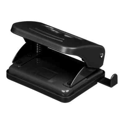 Дырокол Buromax пластиковый, до 20 листов, 120 х 82 х 53 мм, черный (BM.4017-01) Винница