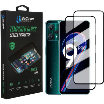 Скло захисне BeCover Realme 9 Pro / 9i Black (707878) Вінниця - фото 1